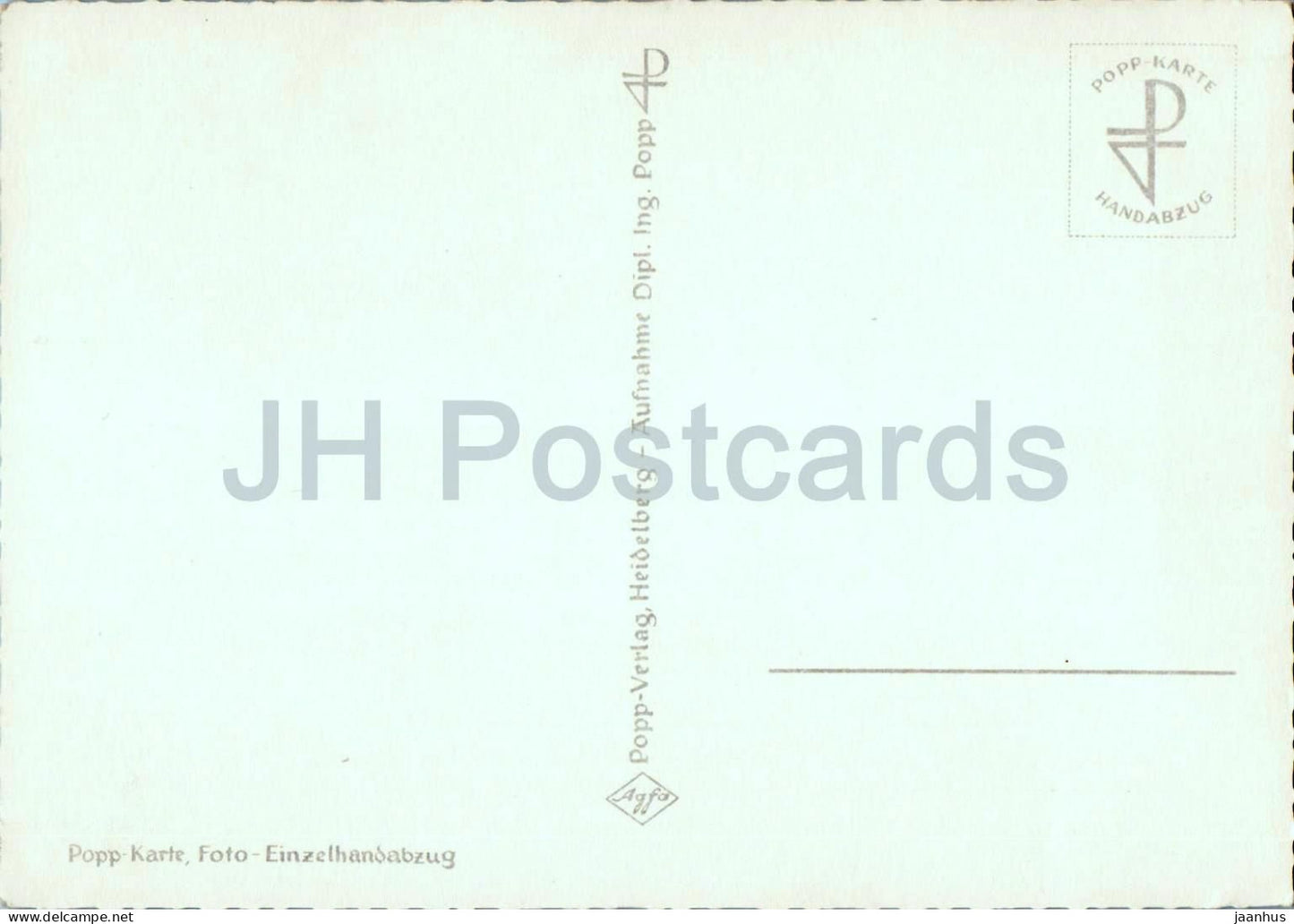 Deutsche Alpenstrasse - Reiteralpe - mountains - 2303 - old postcard - Germany - unused