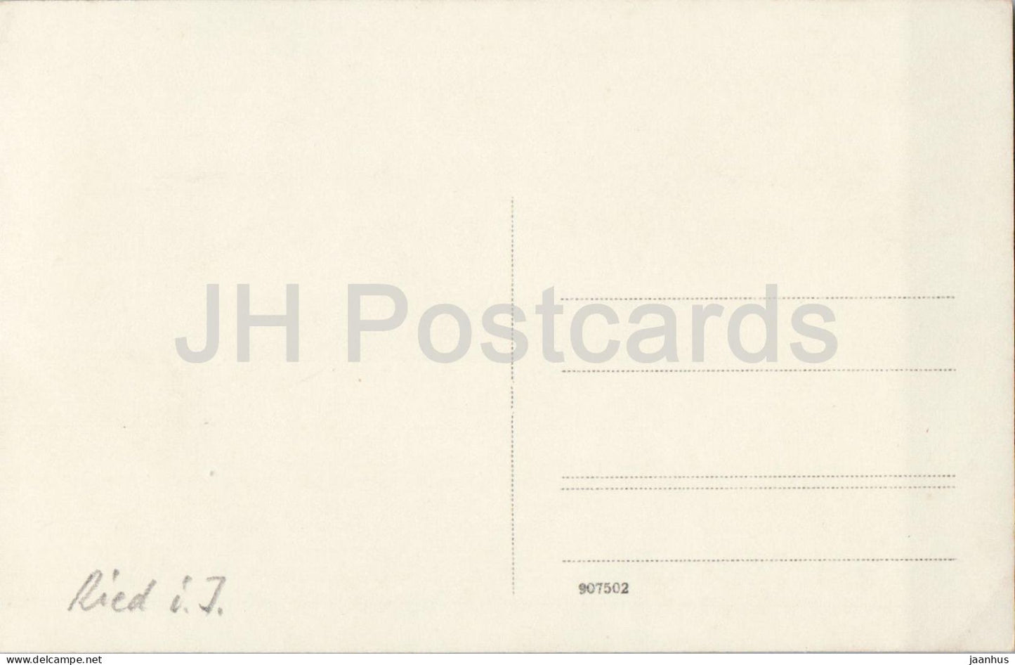 Ried im Innkreis Fischerei-u. Sportartikel Hans Egg Seilermeister - Magasin de pêche - 1 - carte postale ancienne - Autriche - inutilisé