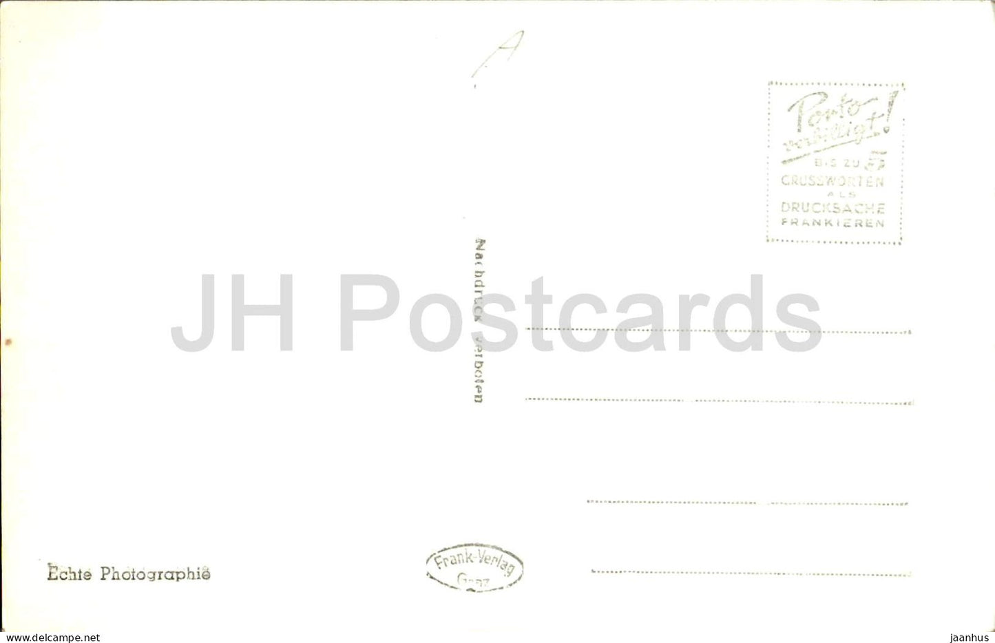 Klagenfurt mit den Karawanken - Kärnten - Stadtpanorama - Berge - 726-53 - alte Postkarte - Österreich - unbenutzt