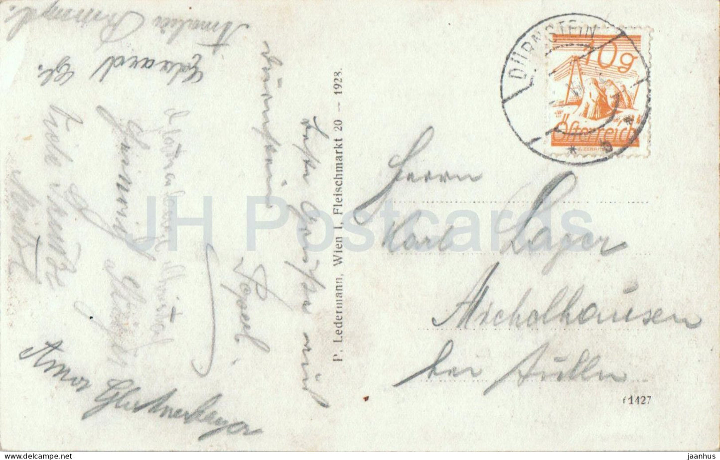 Durnstein a.d. Donau - N. Oe. Wachau - No. 23056 - old postcard - 1928 - Austria - used