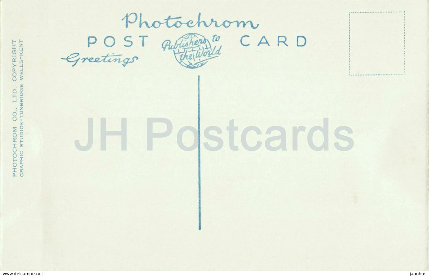 Entrée des gorges de Cheddar - 75689 - carte postale ancienne - Royaume-Uni - non utilisée
