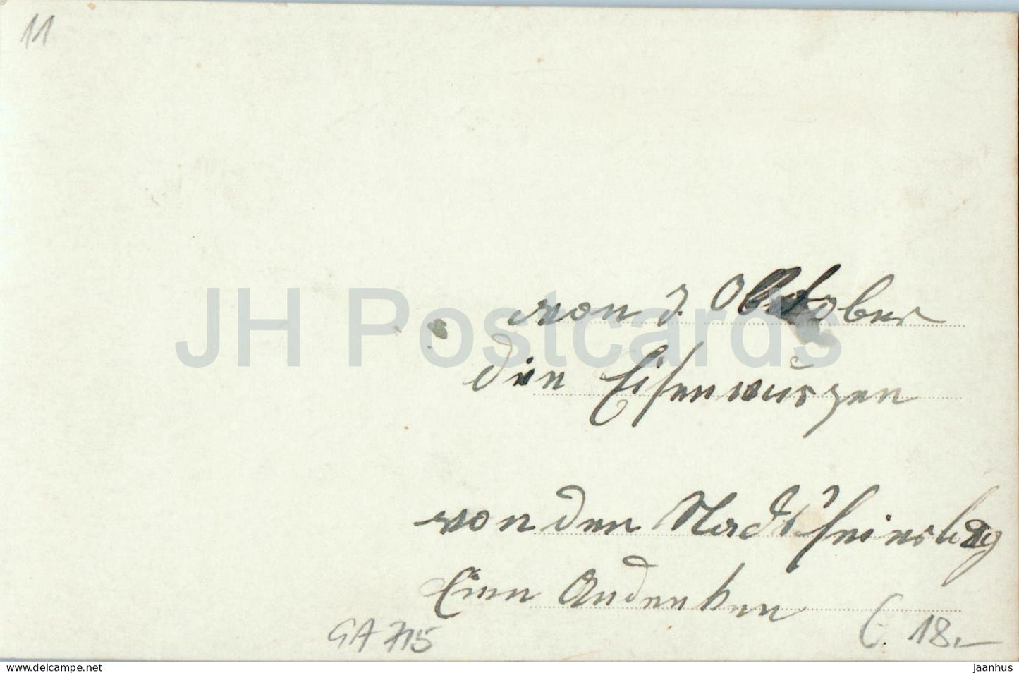 Eisenwurzen Men with horse cart and some machine - horse - rural group portrait - old postcard - Austria - used