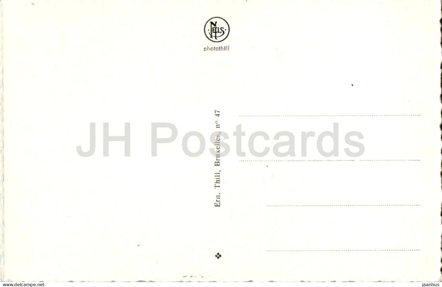 Antwerpen Begijnhof - Antwerp Beguinage - courtyard - nuns - 47 - old postcard - Belgium - unused