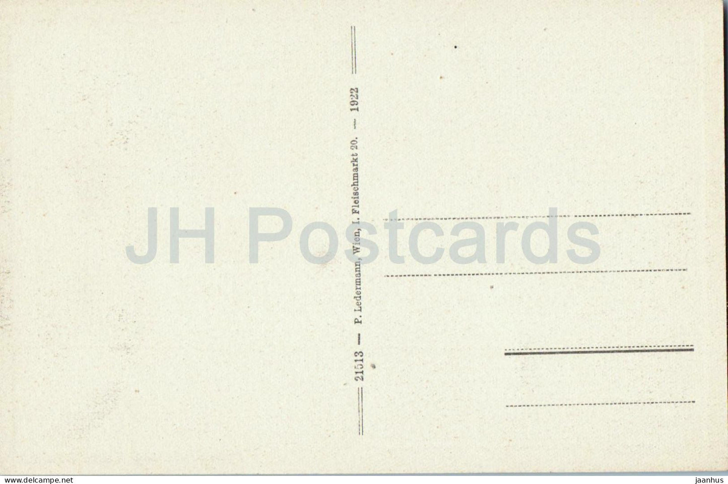 Rax 2009 m - Raxgmoasteig mit Ottohaus - 21513 - carte postale ancienne - 1922 - Autriche - non utilisée