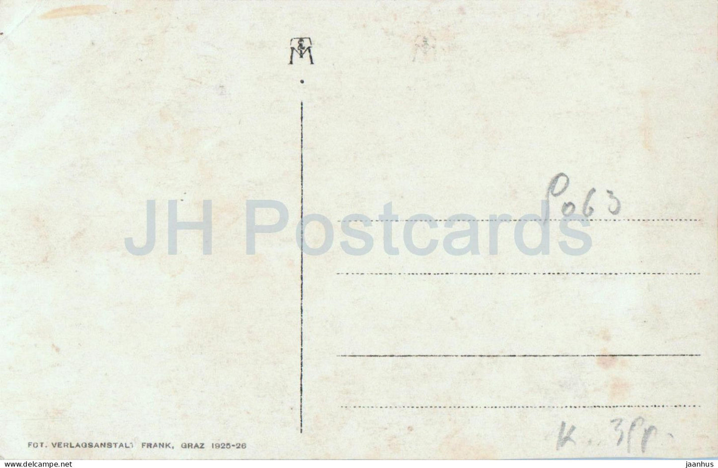 Maria Saal - Karnten - church - fields and trees - 2680 - old postcard - 1925 - Austria - unused