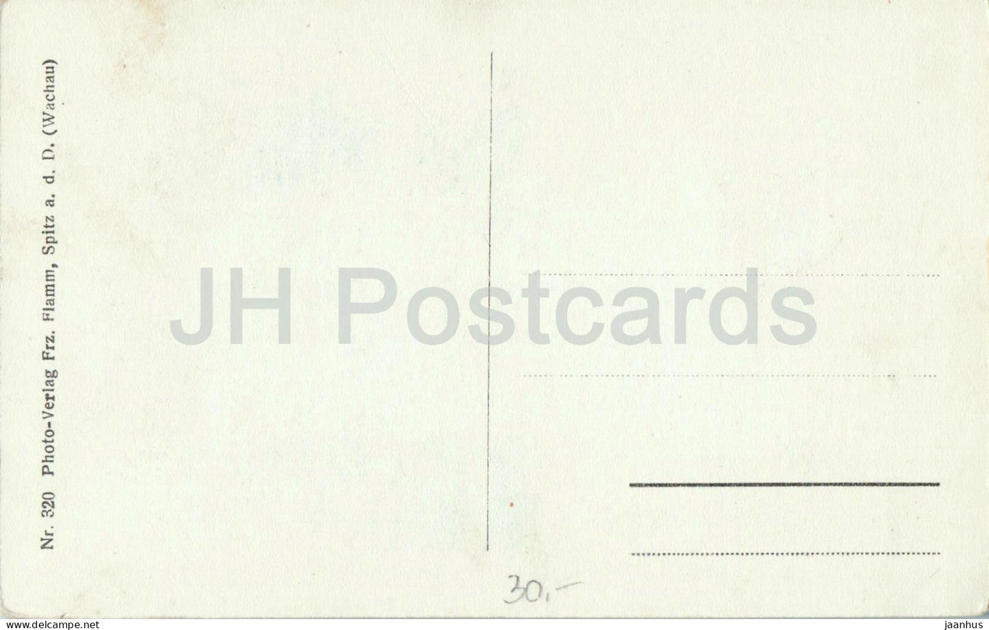 Château de Clam - Vue du château au-dessus de la forêt - N° 320 - Carte postale ancienne - Autriche - non utilisée