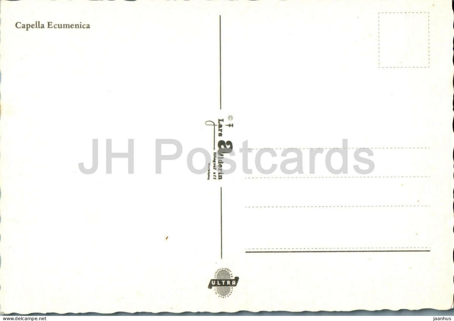 Capella Ecumenica - chapel - Sweden - unused