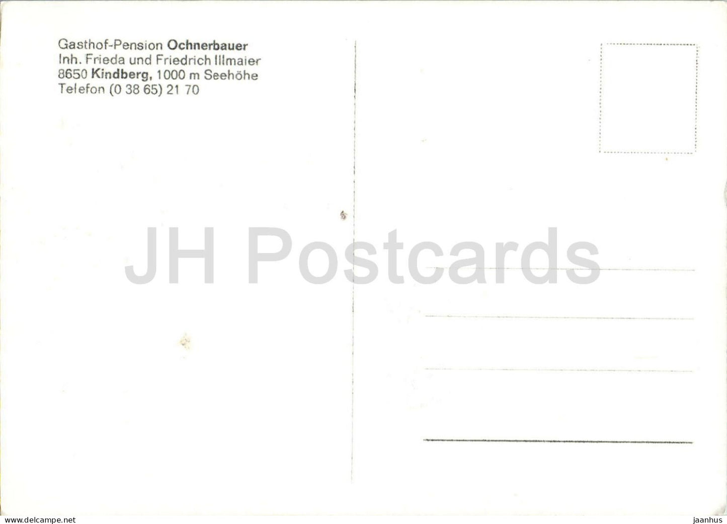 Gasthof Pension Ochnerbauer - Kindberg - Guesthouse - Austria - unused