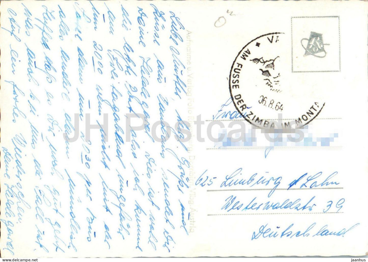 Alte und Neue Kirche in Vandans - Montafon - Vlbg - Vorarlberg - chuch - 11981 - 1964 - Austria - used