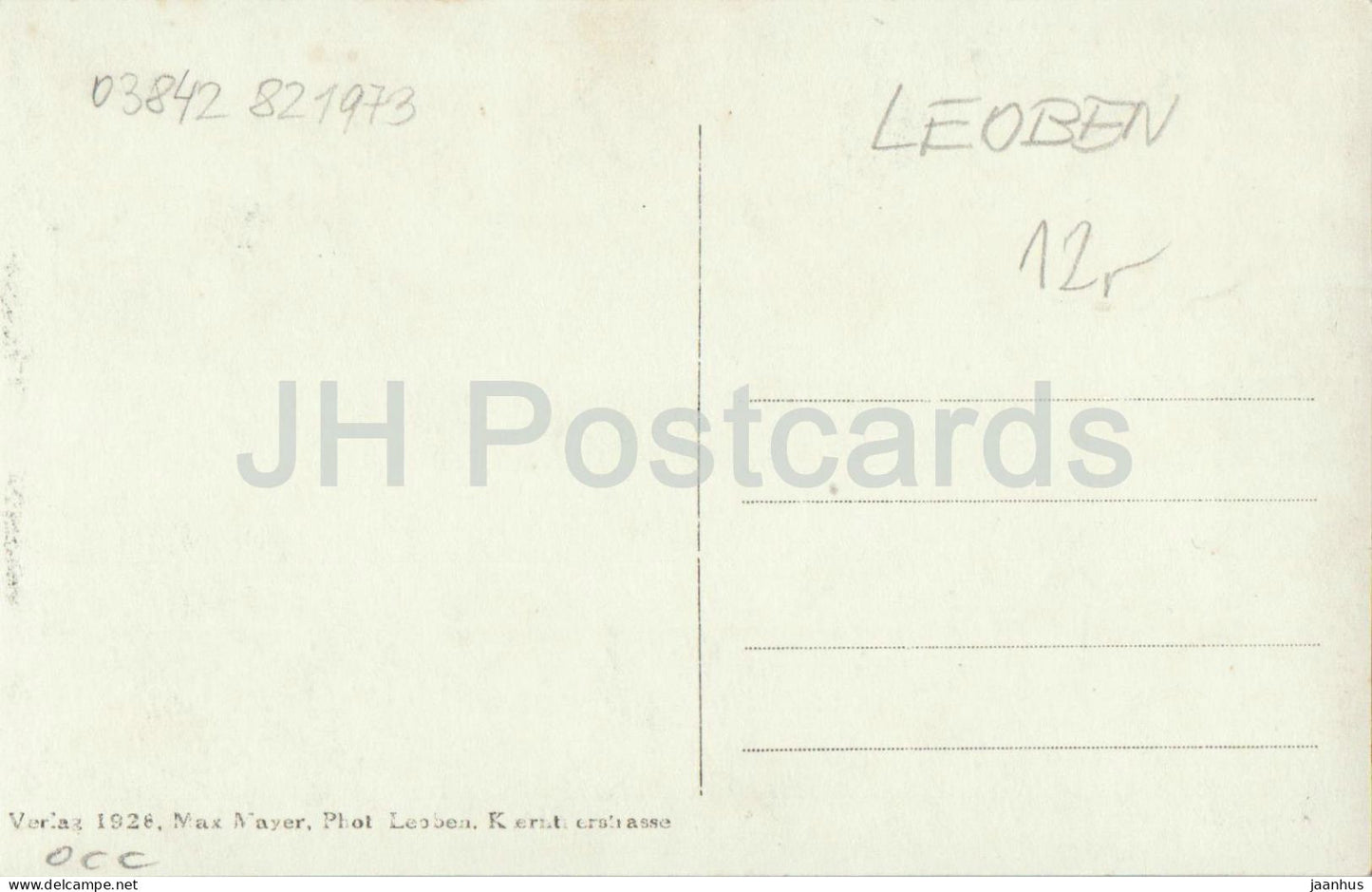 Leoben Schutzvereinstagung 19 Juni 1927 ? - Montanistische Hochschule - photo - 1928 - old postcard - Austria - used