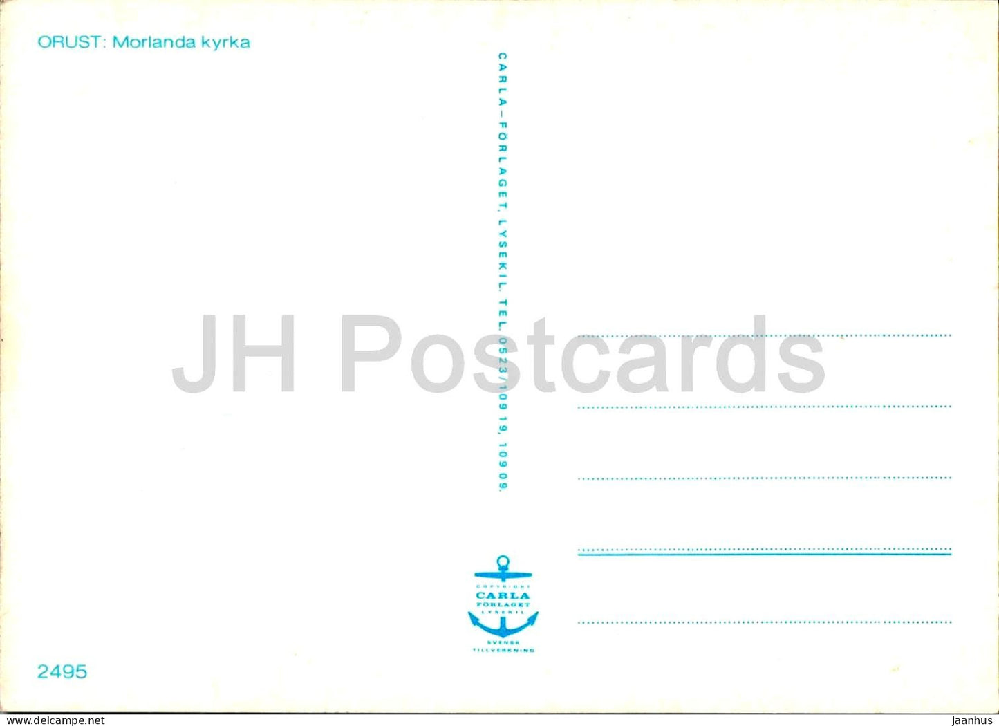 Morlanda Kyrka - Orust - church - 2495 - Sweden - unused