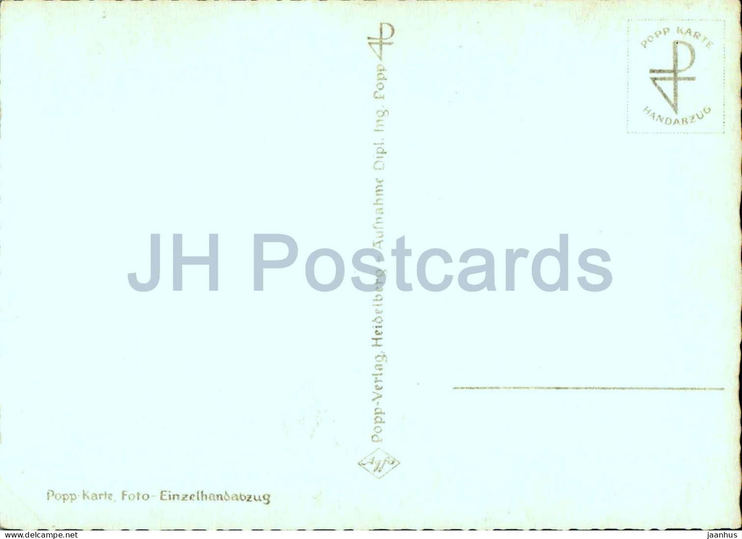 Die Waxensteine bei Grainau - church - village - alpine mountains - 1799 - old postcard - Germany - unused