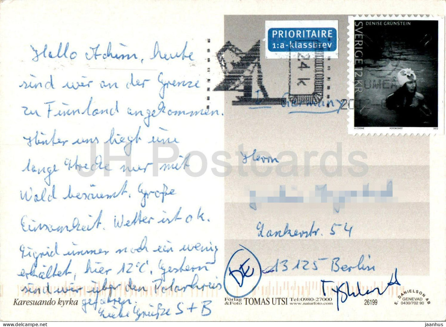 Karesuando Kyrka - Granhult - church - 26199 - 2012 - Sweden - used