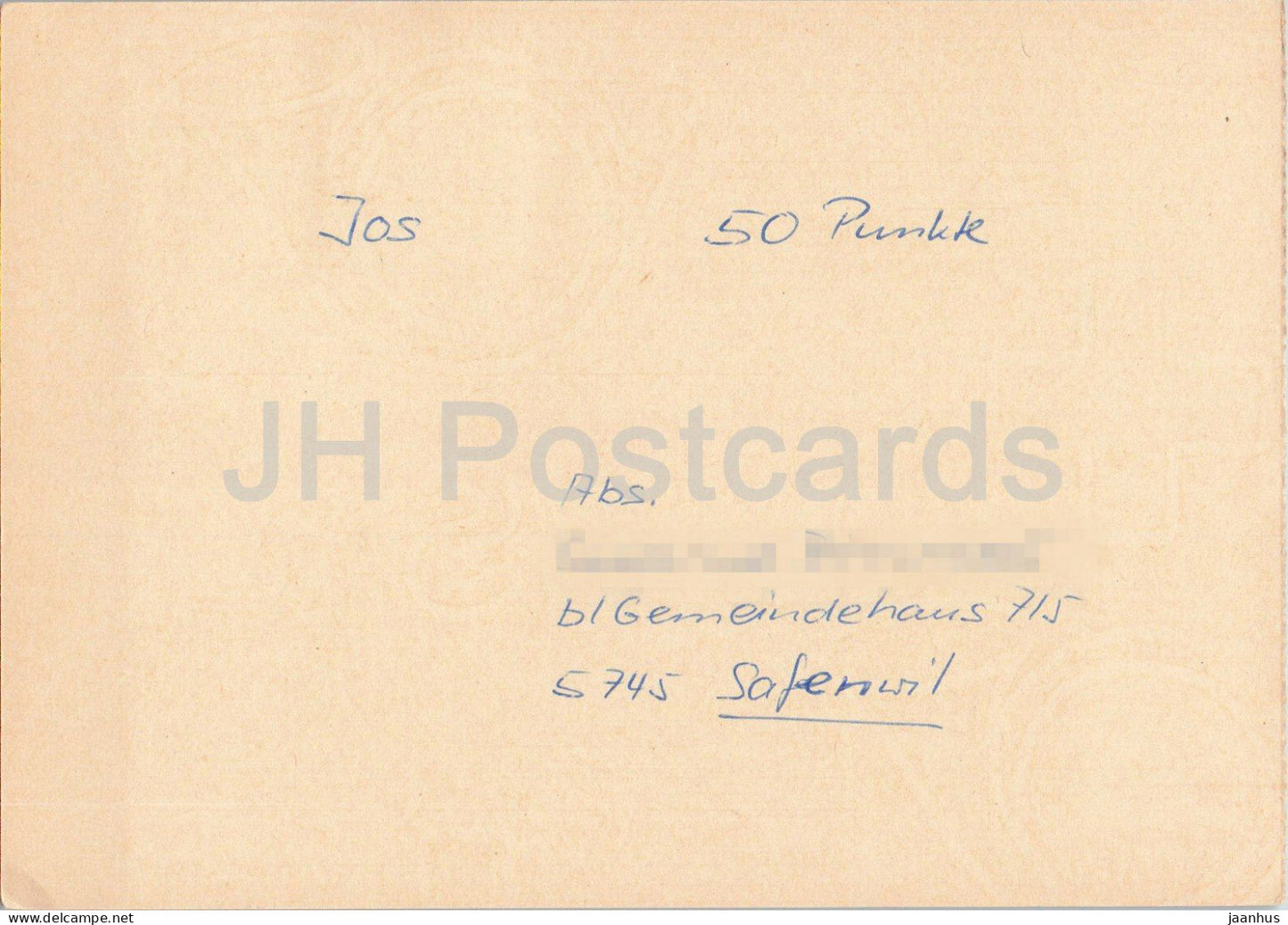 Guten Abend Nachbarn - Hessischer Rundfunk - postal stationery - 18 - 1972 - Switzerland - used