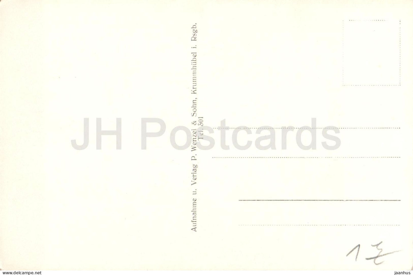 Riesengebirge - Kl. Teich Hampelbaude und Schneekoppe - old postcard - Poland - unused