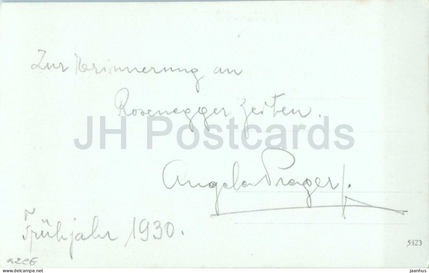 Rosenegg Schloss - hôtel - château - Gruppenfoto - photo de groupe - carte postale - 1930 - Autriche - inutilisé