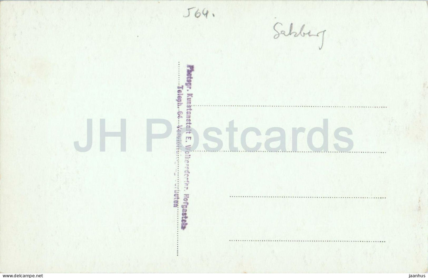 Anlauftal - Ankogel - 173 - carte postale ancienne - Autriche - inutilisée