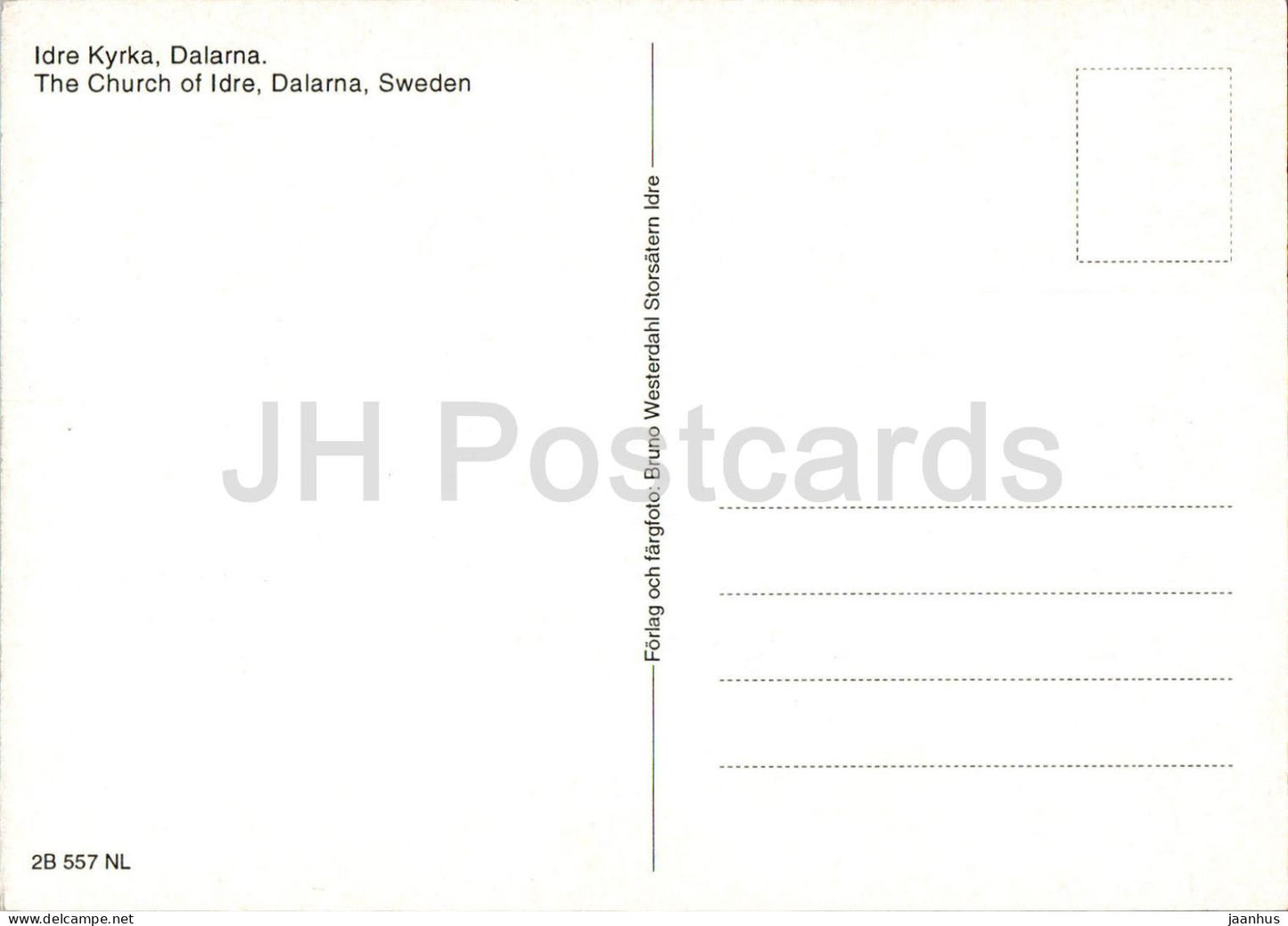 Idre Kyrka - Dalarna - church - 557 - Sweden - unused