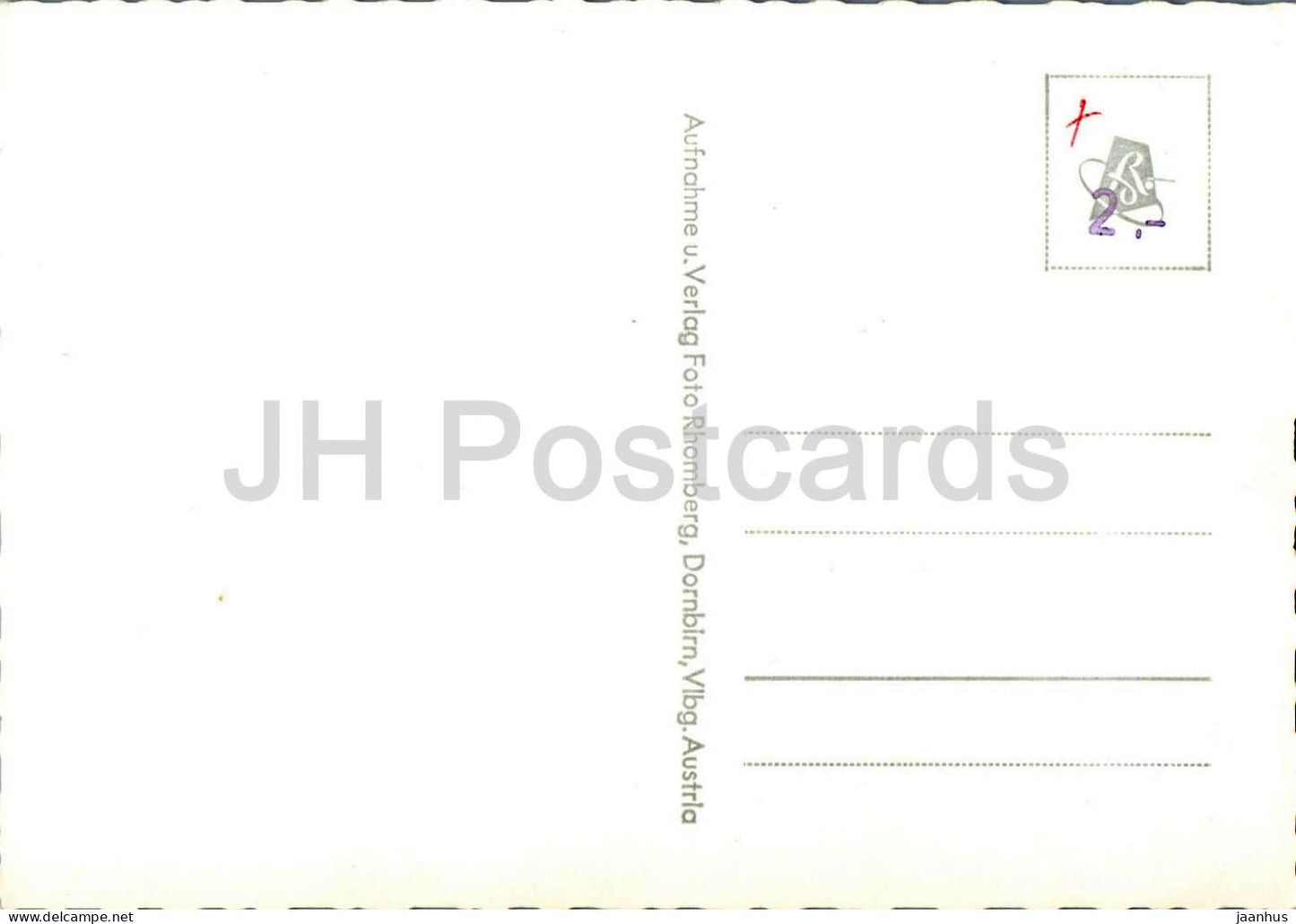 Die Marchenwiese im Bodental - Karnten mit Selenitza 2026 m u Vertatscha - 10463 - old postcard - Austria - unused