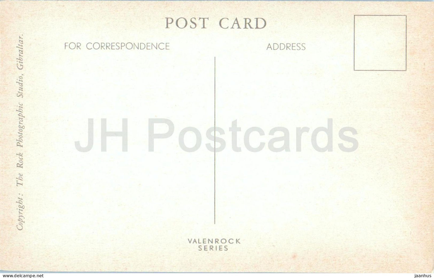 Gibraltar – Stadteingang – Stadtansicht – Häuser – Valenrock Serie – Gibraltar – unbenutzt