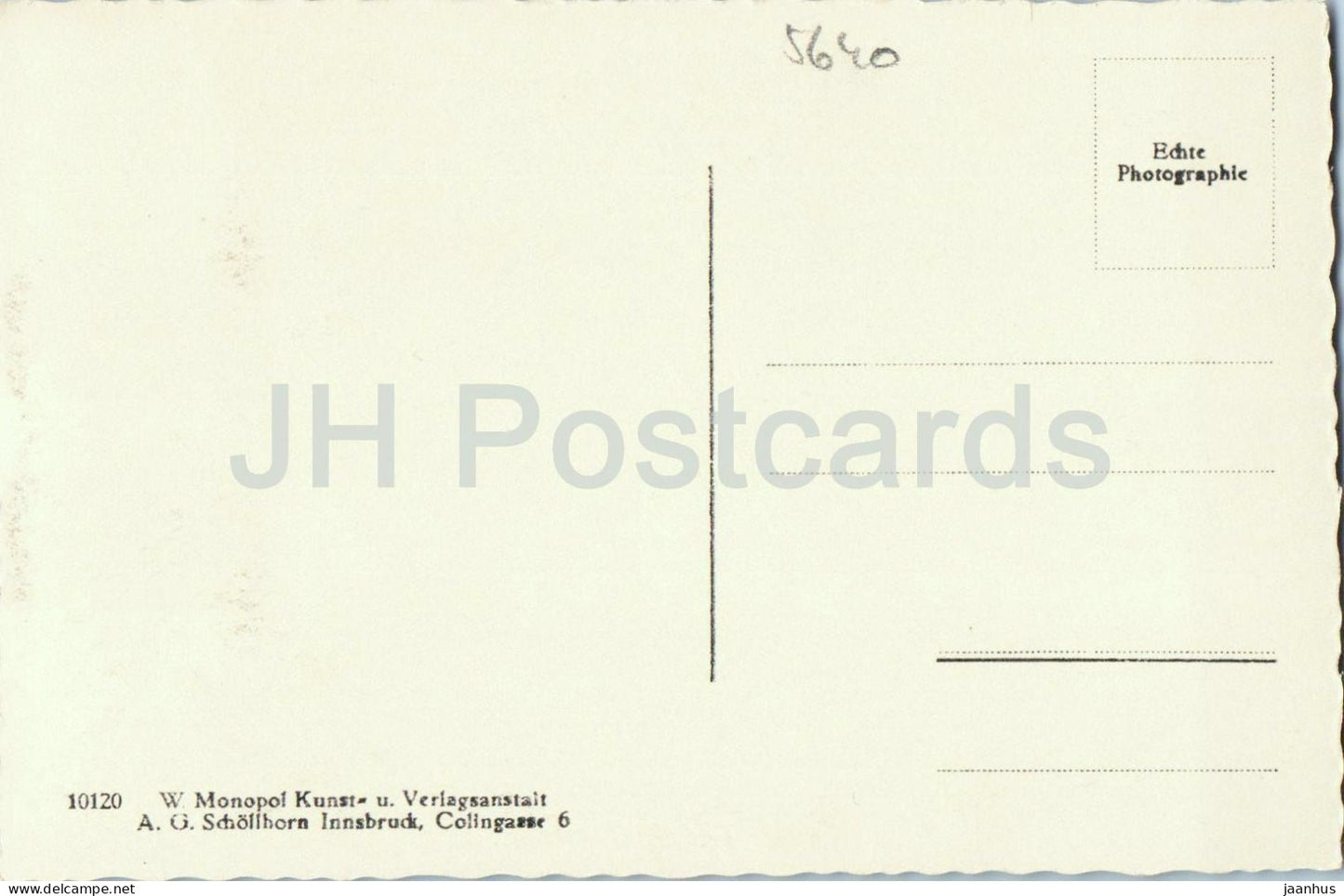 Bad Gastein 1012 m - Oberer Wasserfall - carte postale ancienne - Autriche - inutilisée