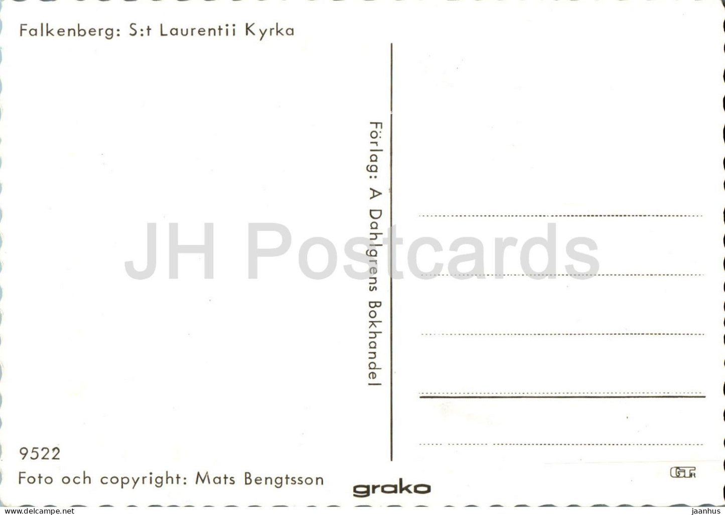 Falkenberg - St Laurentii Kyrka - church - 9522 - Sweden - unused