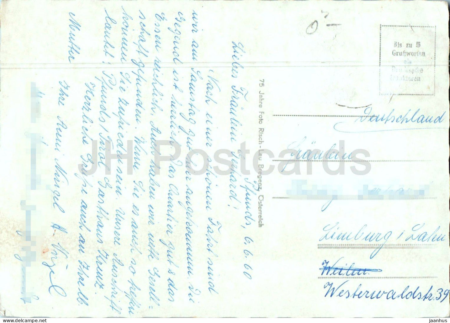 Pfunds im Oberinntal – Tirol – Dorf – Alpental – Panorama – Berge – 13322 – 1960 – Österreich – genutzt