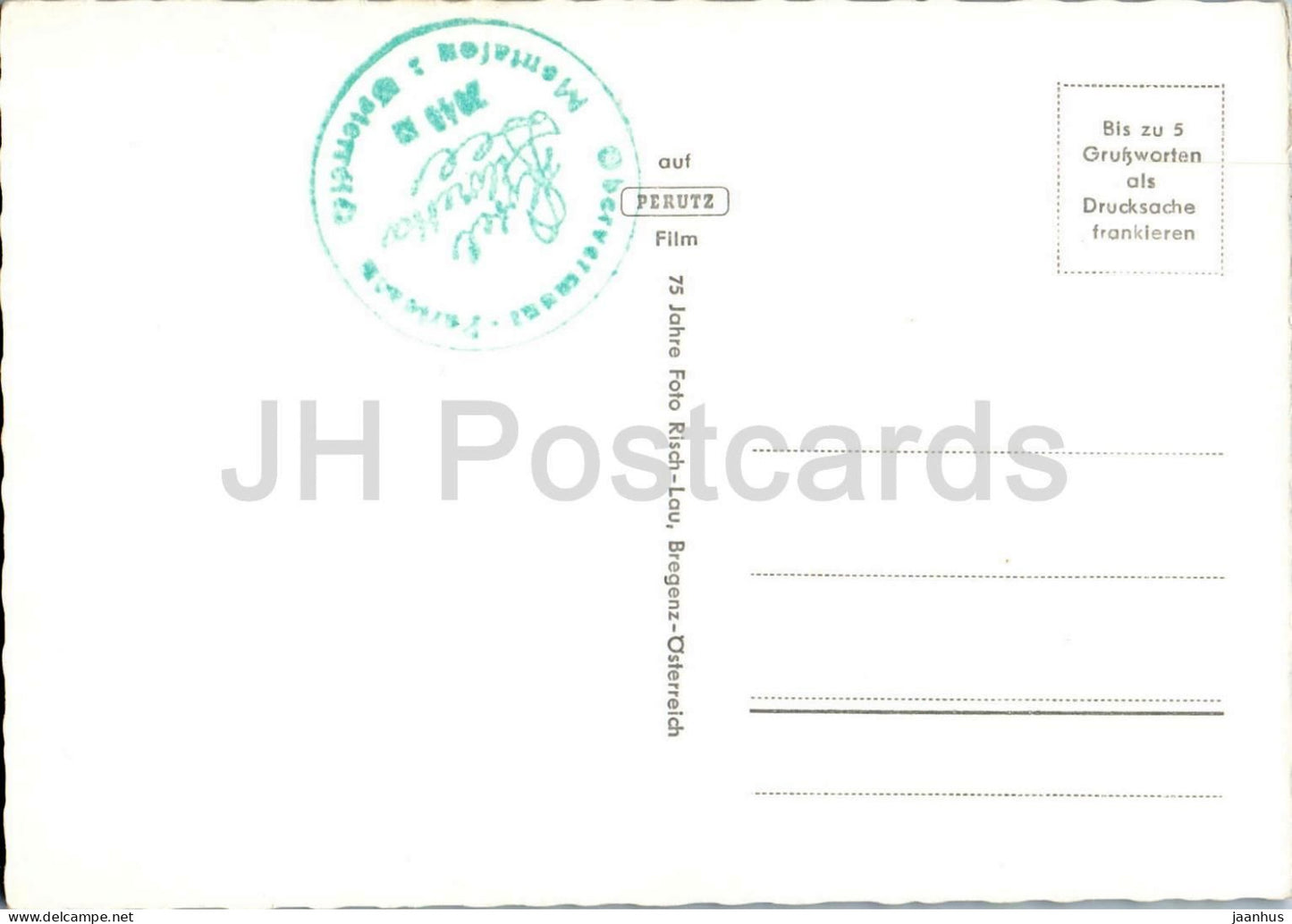 Vallugabahn - cable car - alpine railway - mountain station - Alps - multiview - 3868 - old postcard - Austria - unused