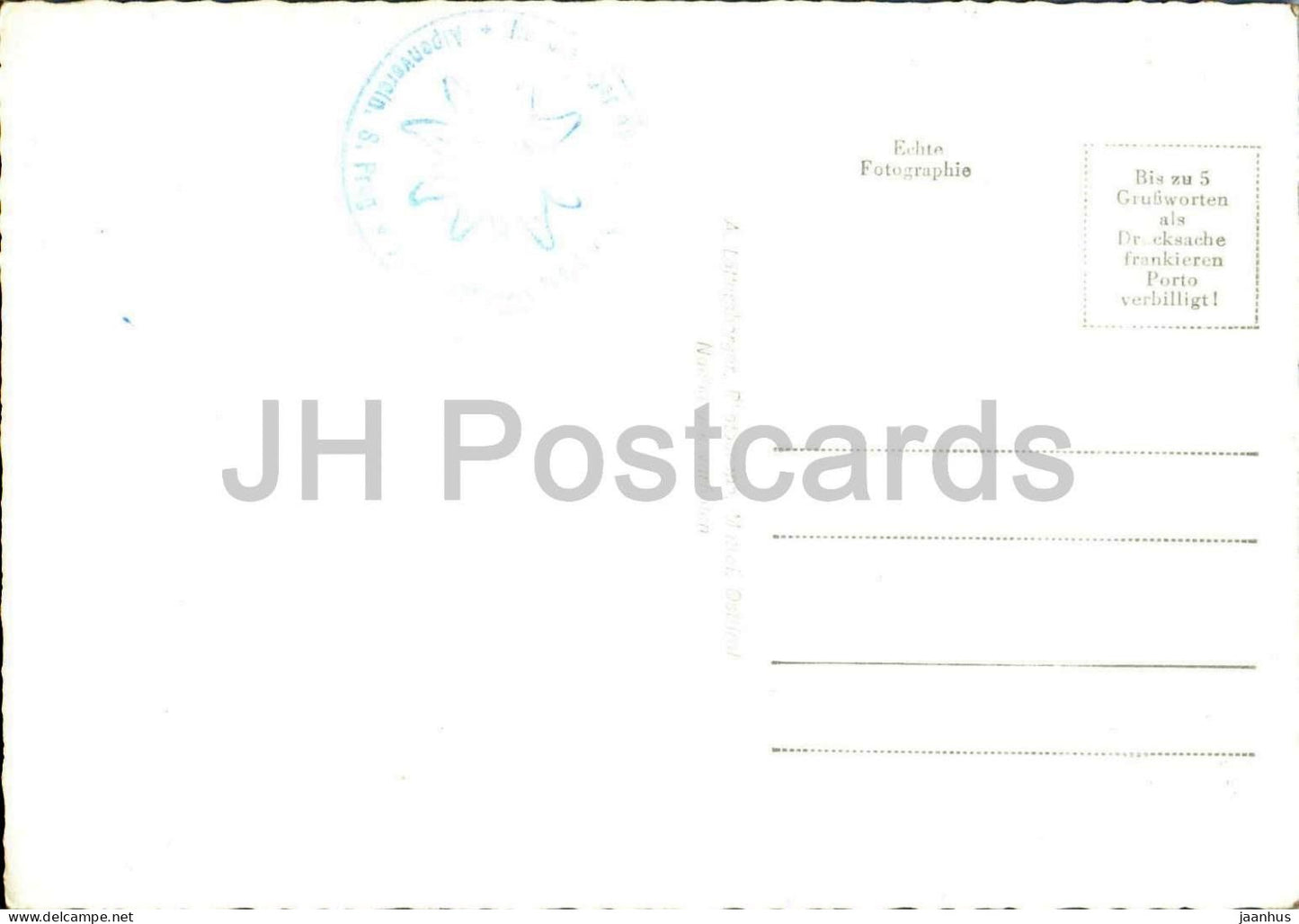 Tauerntal mit Grossvenediger 3660 m - glacier - high mountains - alpine valley - 116 - old postcard - Austria - unused