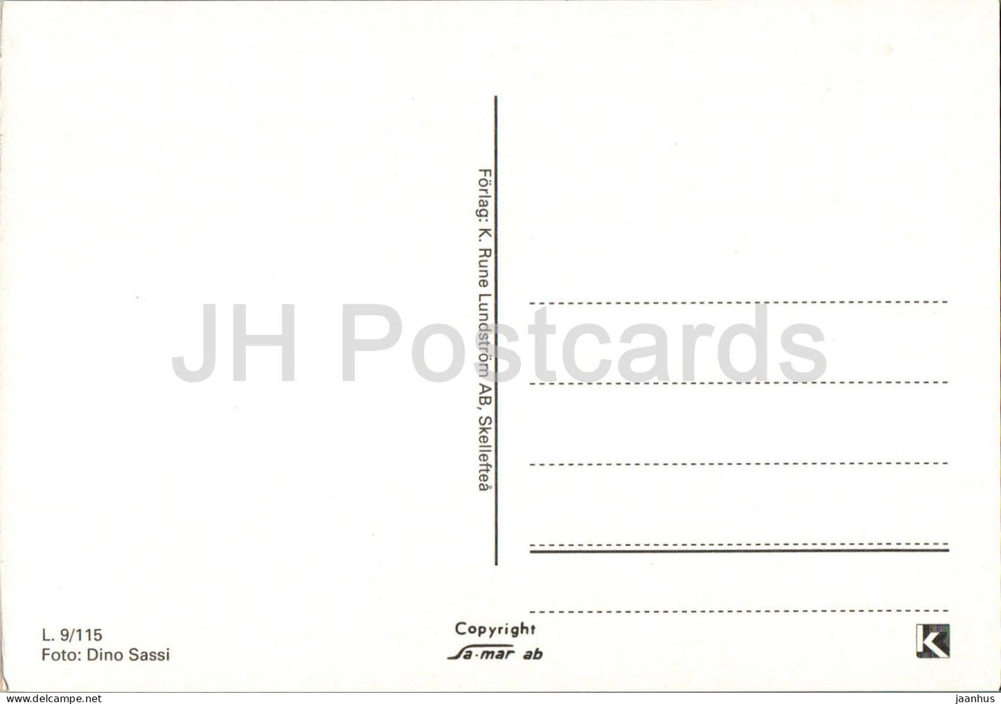 Lulea - Gammelstad - vieille ville - église - multiview - 9/115 - Suède - inutilisé