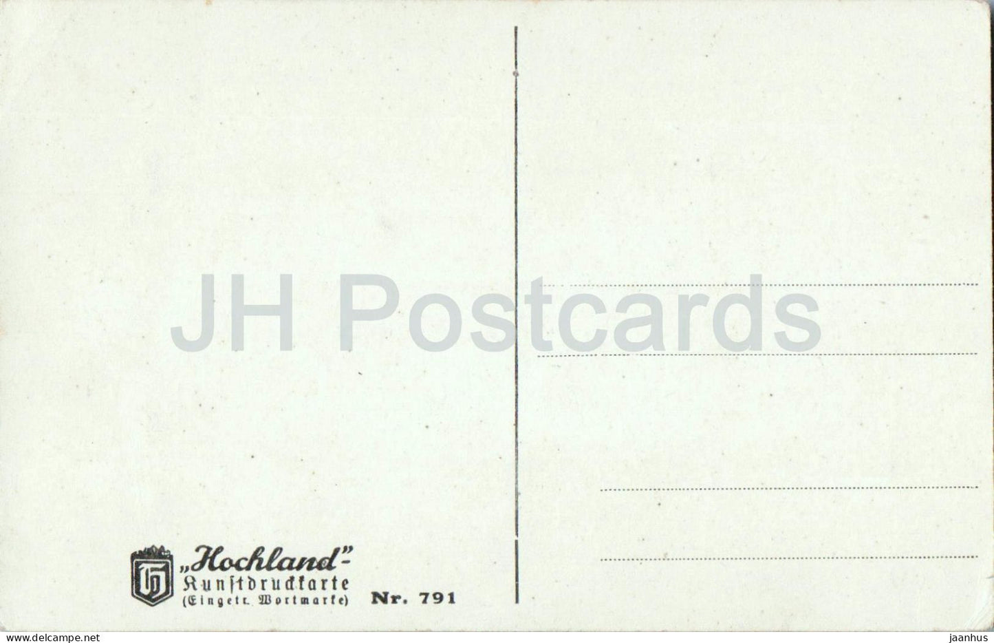 Bad Gastein - Nassfeld Valeriehaus 1605 m - montagnes - glaciers - Hochland - 791 - carte postale ancienne - Autriche - inutilisée