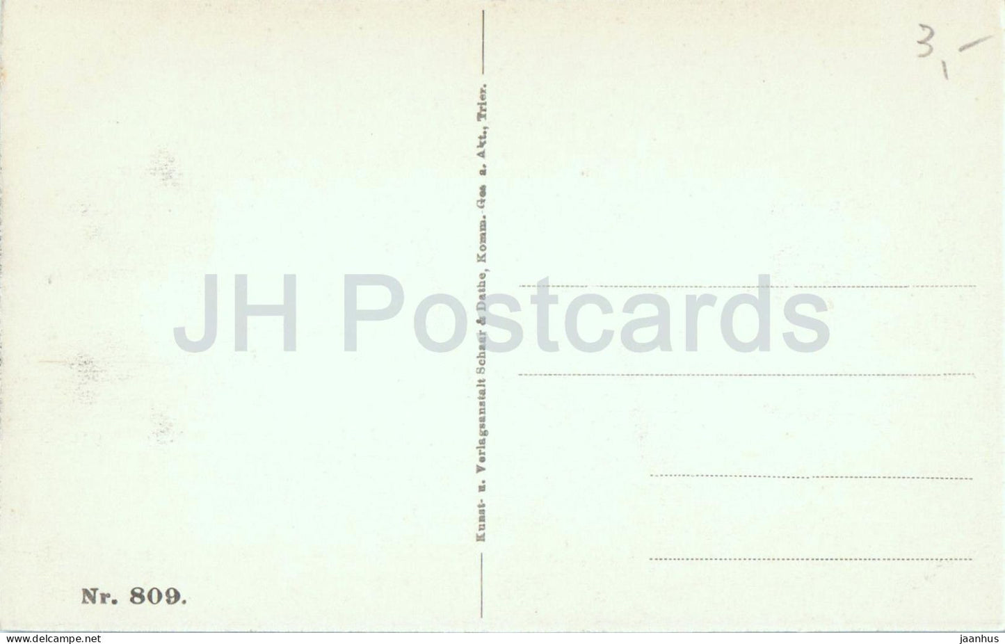 Cernay en Dormois - Inneres der Kirche - interior - Church - WWI - ruins - 809 - old postcard - France - unused