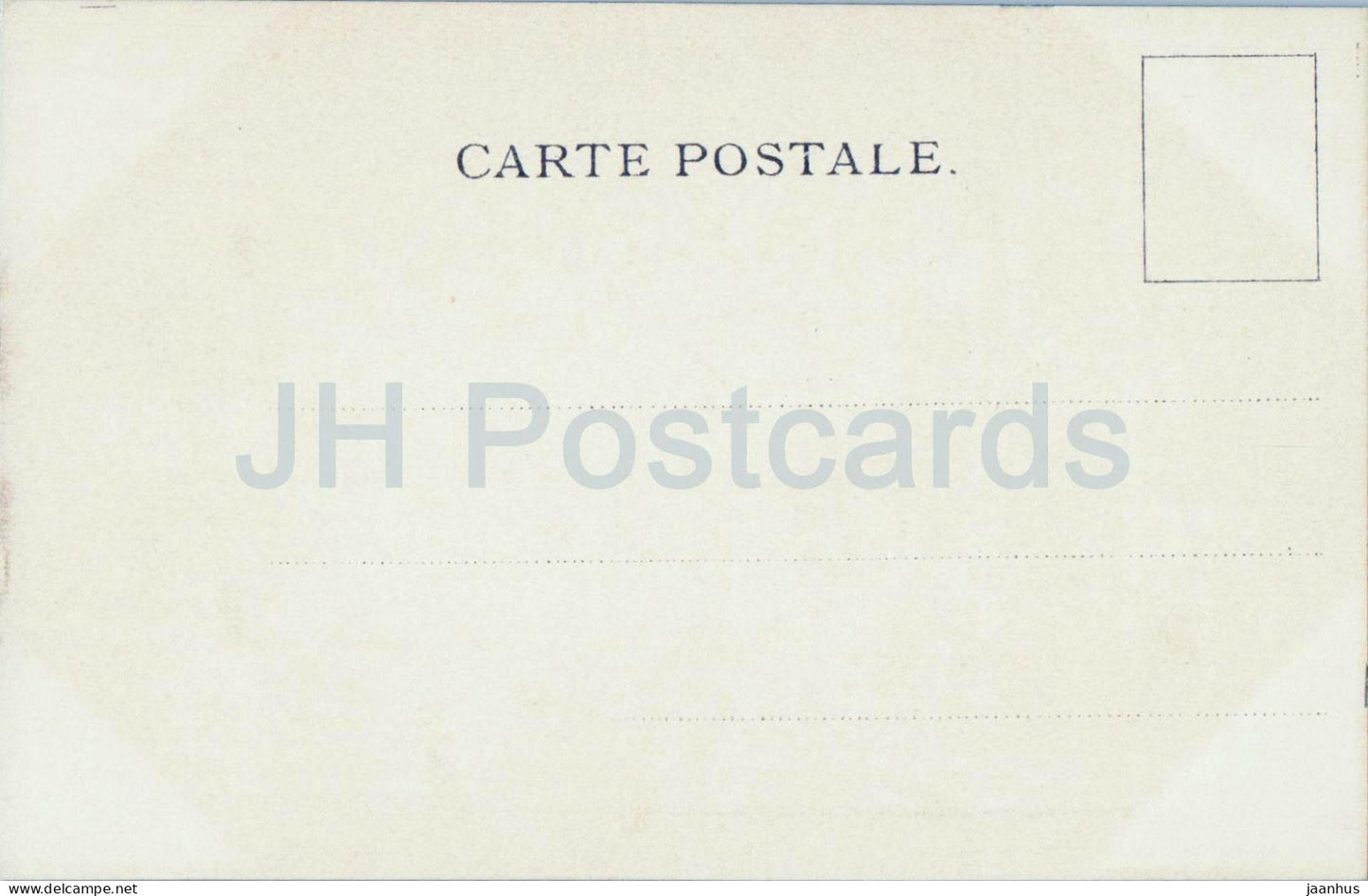 Windmill - illustration - 2 - old postcard - Netherlands - used