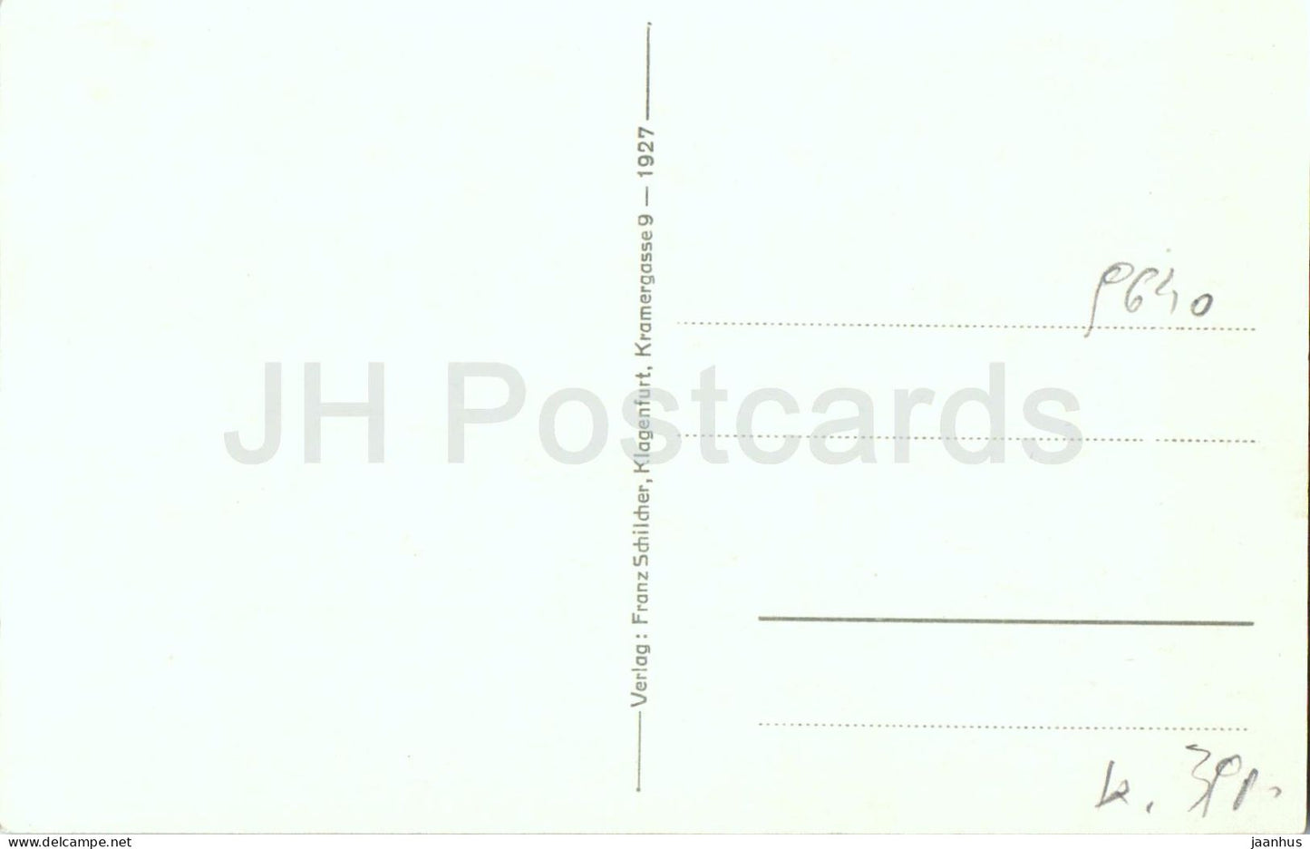 Heldenfriedhof an der Plockenstrasse - Military cemetery - WWI - Alps - 041 - old postcard - 1927 - Austria - unused