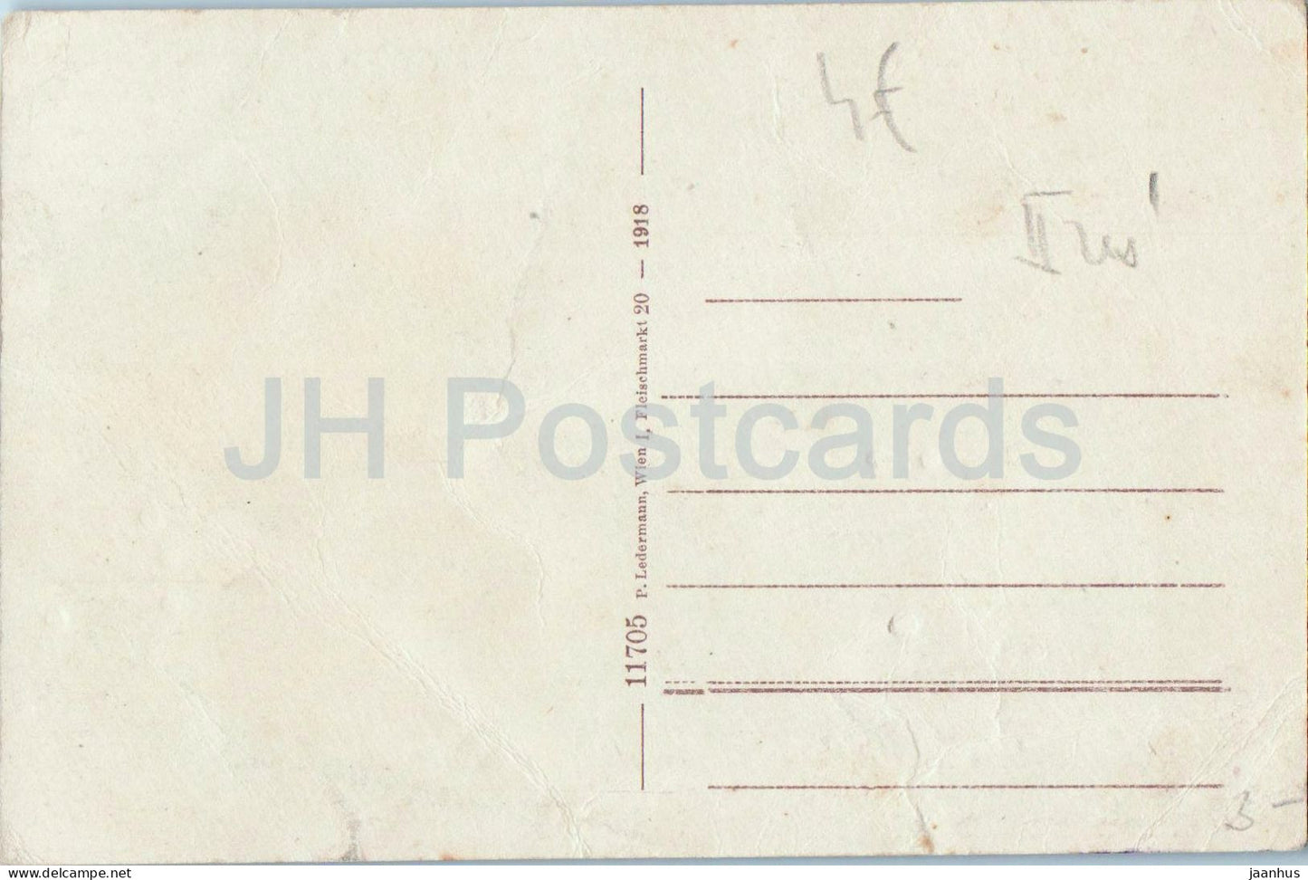 Kierling Gugging - Landes Irrenanstalt - N° 11705 - carte postale ancienne - 1918 - Autriche - inutilisée