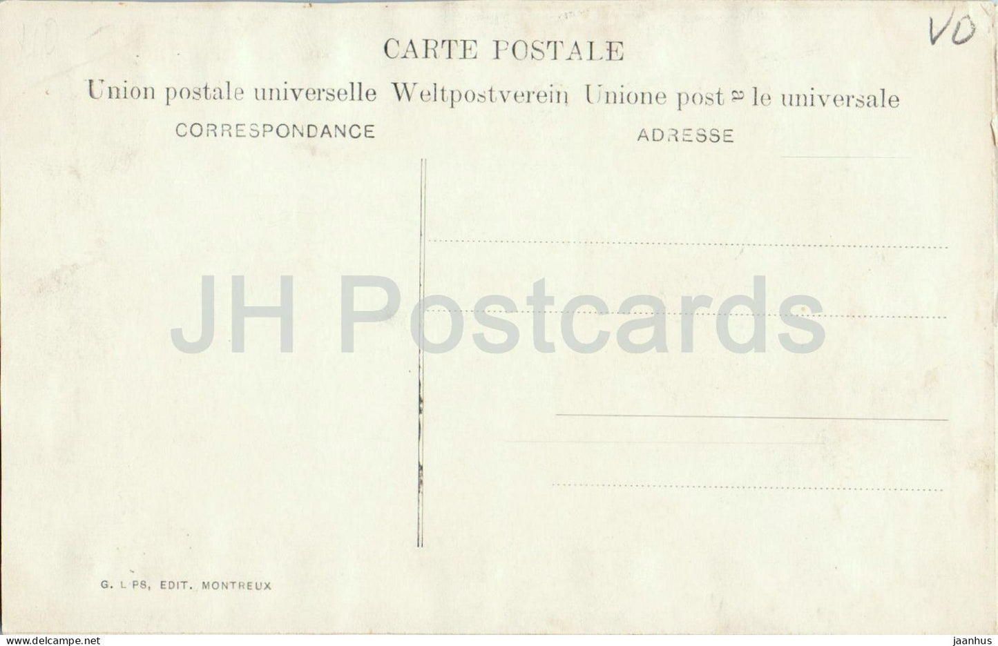 Cortege de la Fete des Vignerons Vevey 1905 - Vendangeurs & Vendangeuses - old postcard - Switzerland - unused