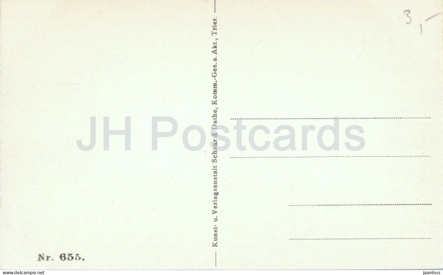 Bourgogne - Kirche - Church - WWI - ruins - 655 - old postcard - France - unused