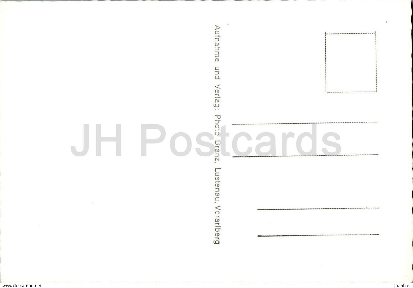 Hopfreben - Mohnenfluh Bregenzerwald - Alpental - Bergblick Vorarlberg - 3164 - alte Postkarte - Österreich - unbenutzt