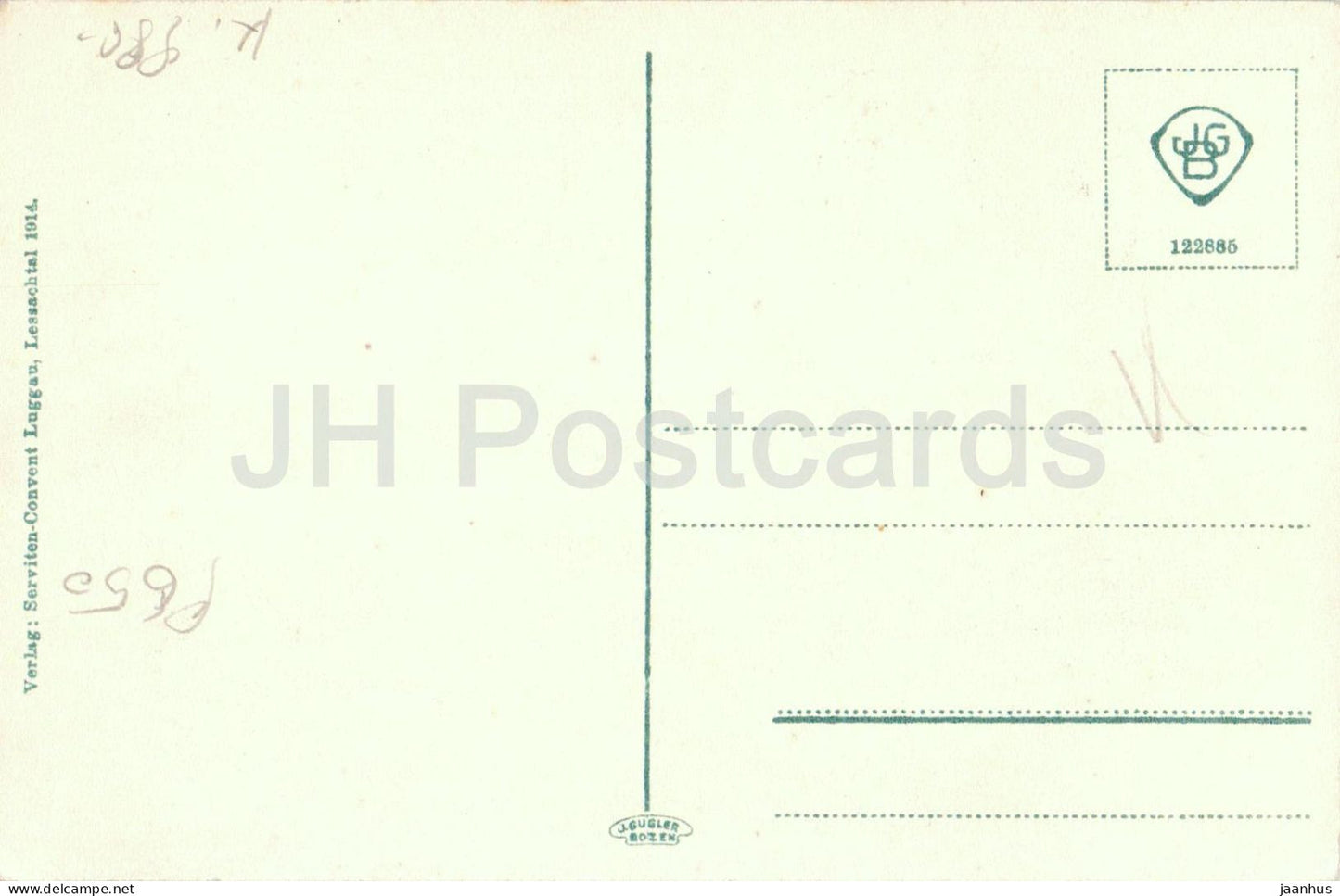 Maria Luggau im Lessachtal - Karnten - Religious statue - Virgin Mary - old postcard - 1914 - Austria - unused