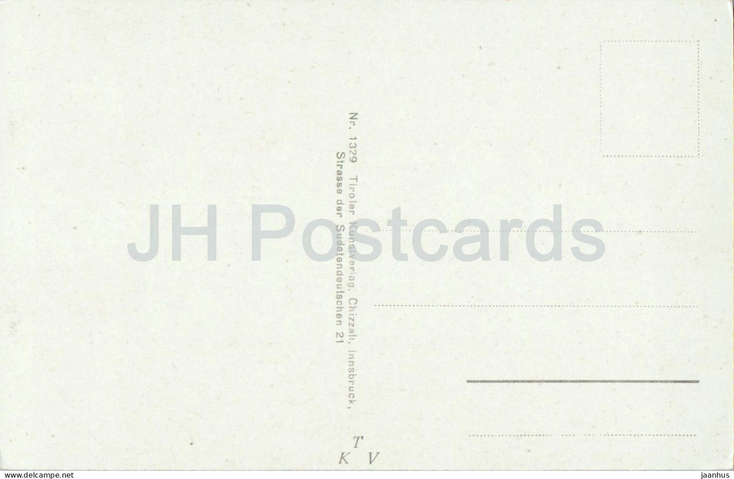 Innsbruck - Berg Isel mit Nordkette - vue panoramique sur la ville de montagne - n° 1329 - carte postale ancienne - Autriche - non utilisée