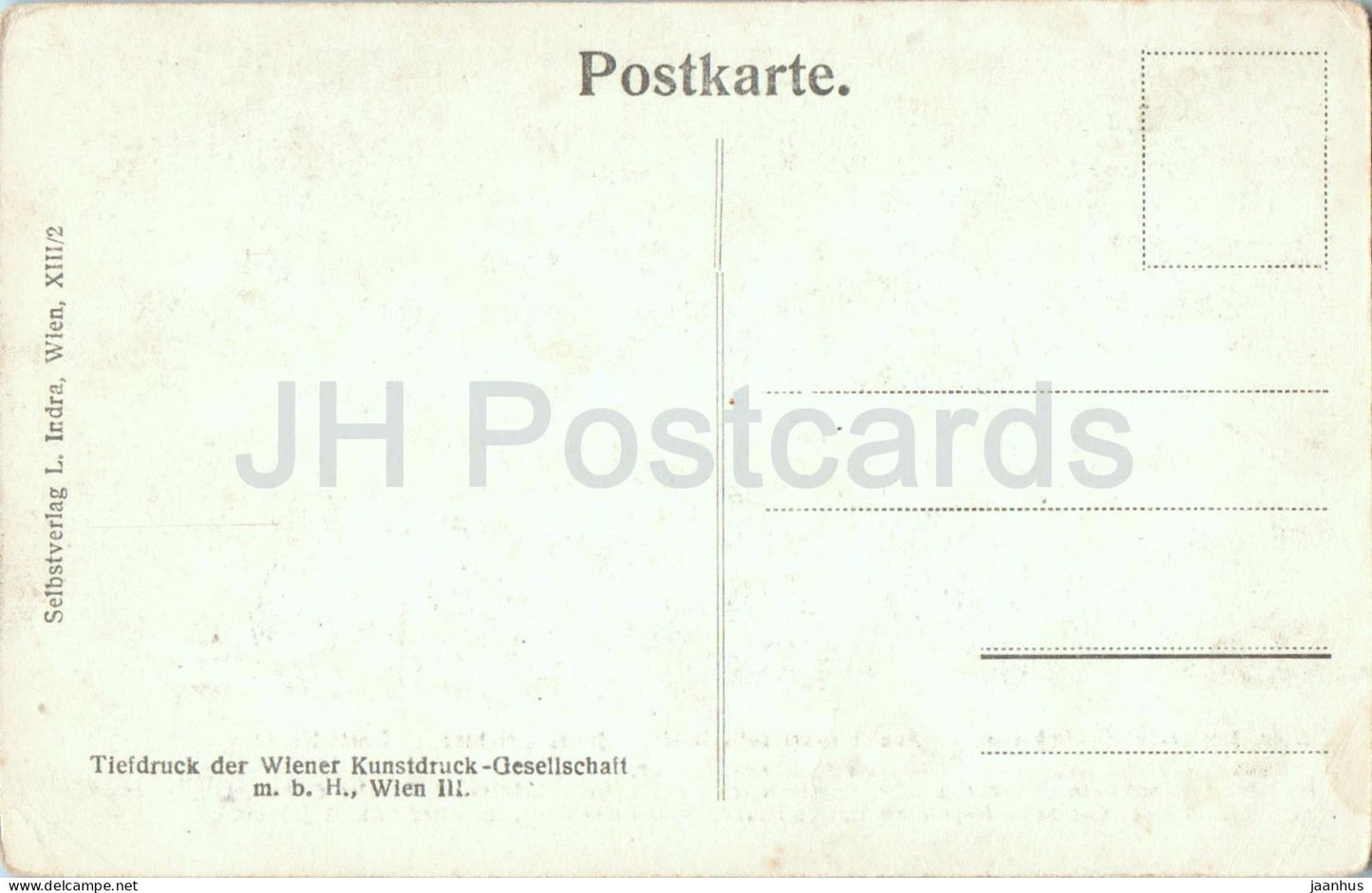 Wien - Vienna - Lustschloss Schonbrunn - Napoleon-Zimmer - interior - Nr. 14 - old postcard - Austria - unused