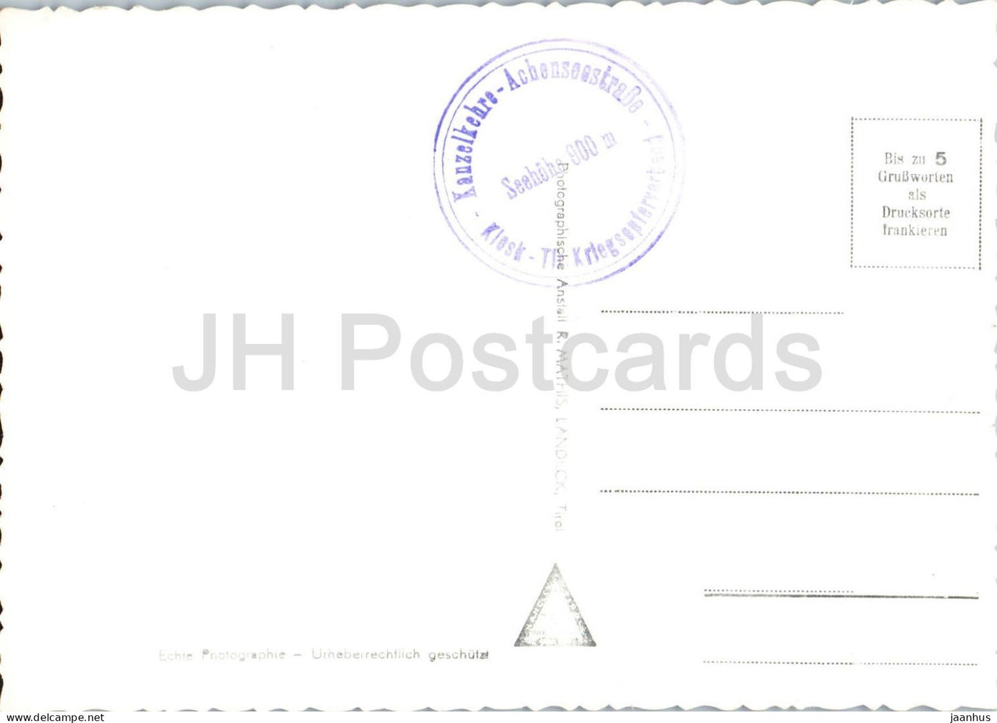 Pertisau am Achensee – Tirol – Seepanorama – Dorf – Berge – 10093 – alte Postkarte – Österreich – unbenutzt