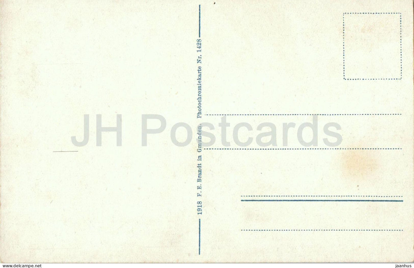 Bad Hall Ob.-Öst. - Trinkhalle - 1428 - old postcard - 1918 - Austria - unused