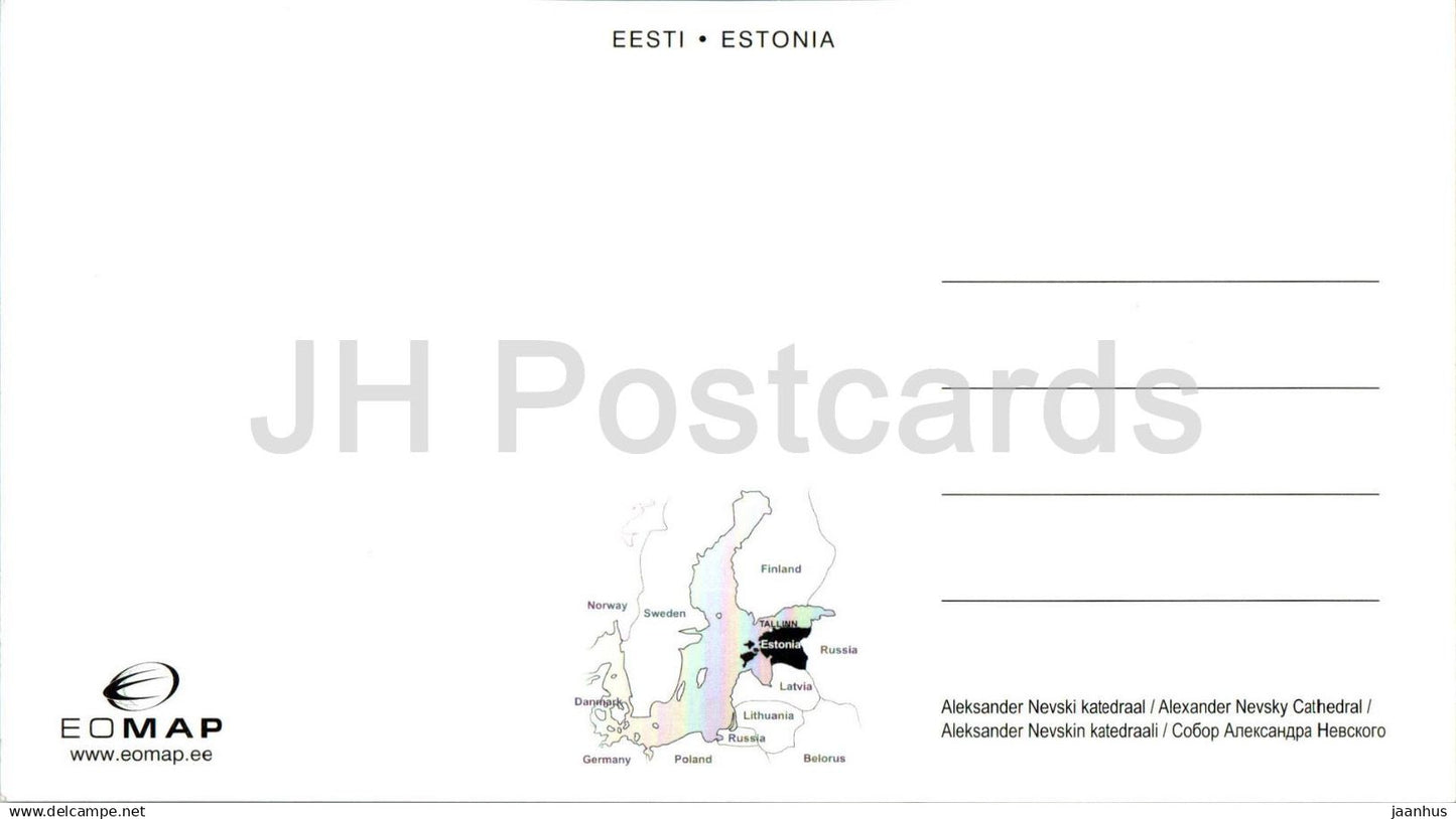 Tallinn - Alexander Nevsky Cathedral - Estonia - unused