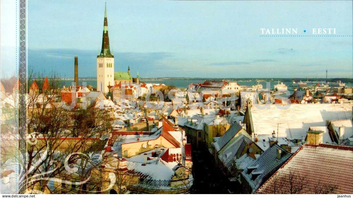 Tallinn - View of Tallinn - Old Town - Estonia - unused - JH Postcards