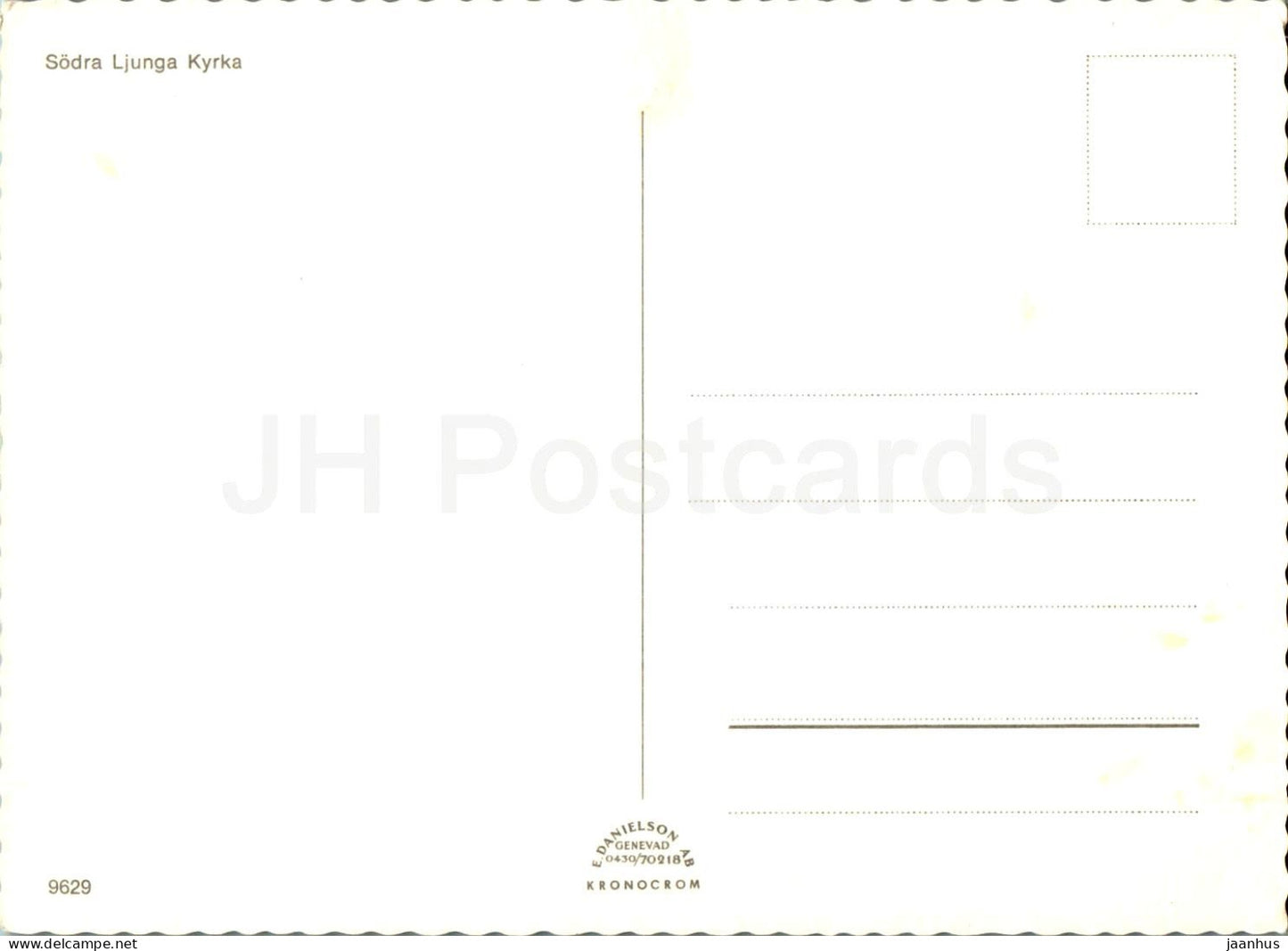 Sodra Ljunga Kyrka - church - 6929 - Sweden - unused