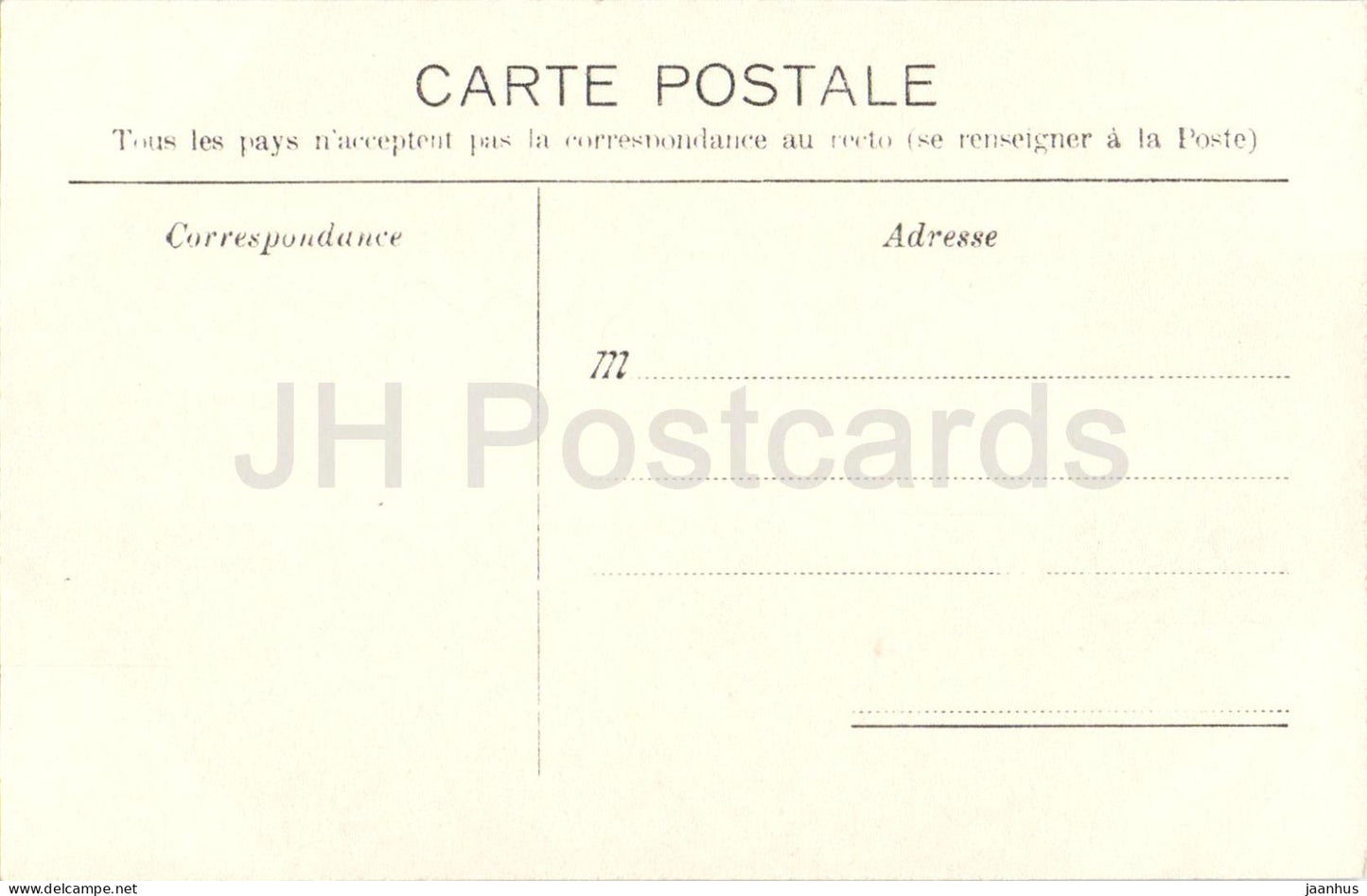 Lausanne - city view with cathedral - Lake Leman and mountains - 1096 - old postcard - Switzerland - unused