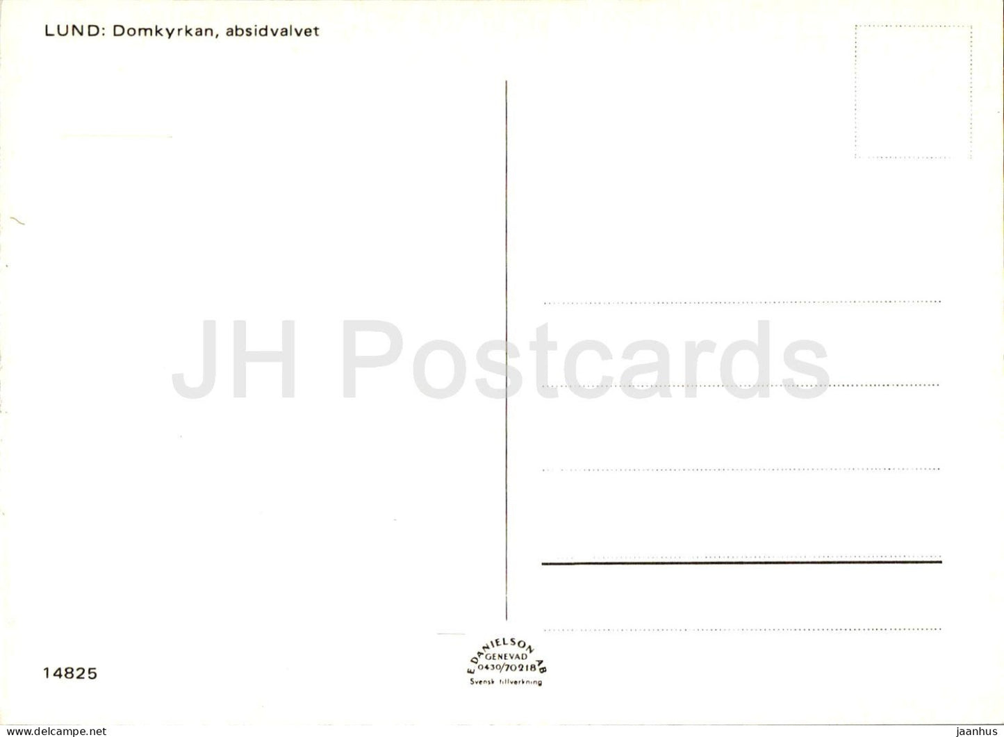 Lund Domkyrkan - absidvalvet - cathedral - 14825 - Sweden - unused