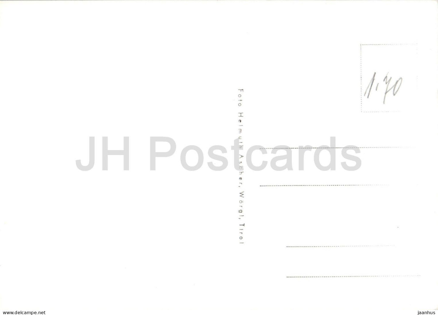 Reintalerseen - Tirol - Tirol - alte Postkarte - Österreich - unbenutzt