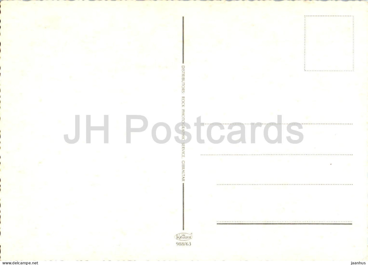 Gibraltar - Affe - Luftbild - Nachtaufnahme - Strand - Wappen - Multiview - 988/63 - Gibraltar - unbenutzt